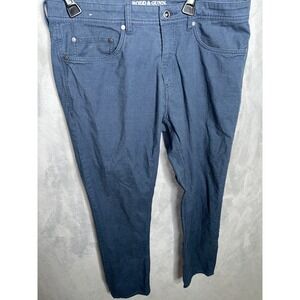 Rodd & Gunn Men's Gunn Straight Fit 5-Pocket Jean/Pants Navy Size 34x28